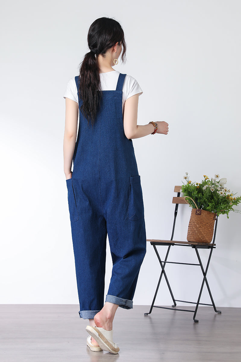 Women's Denim Jumpsuit C3328