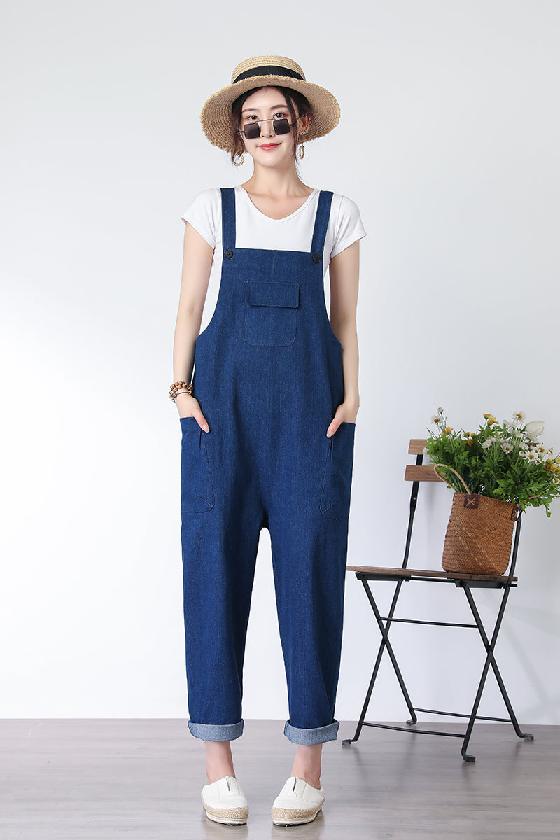 Women's Denim Jumpsuit C3328