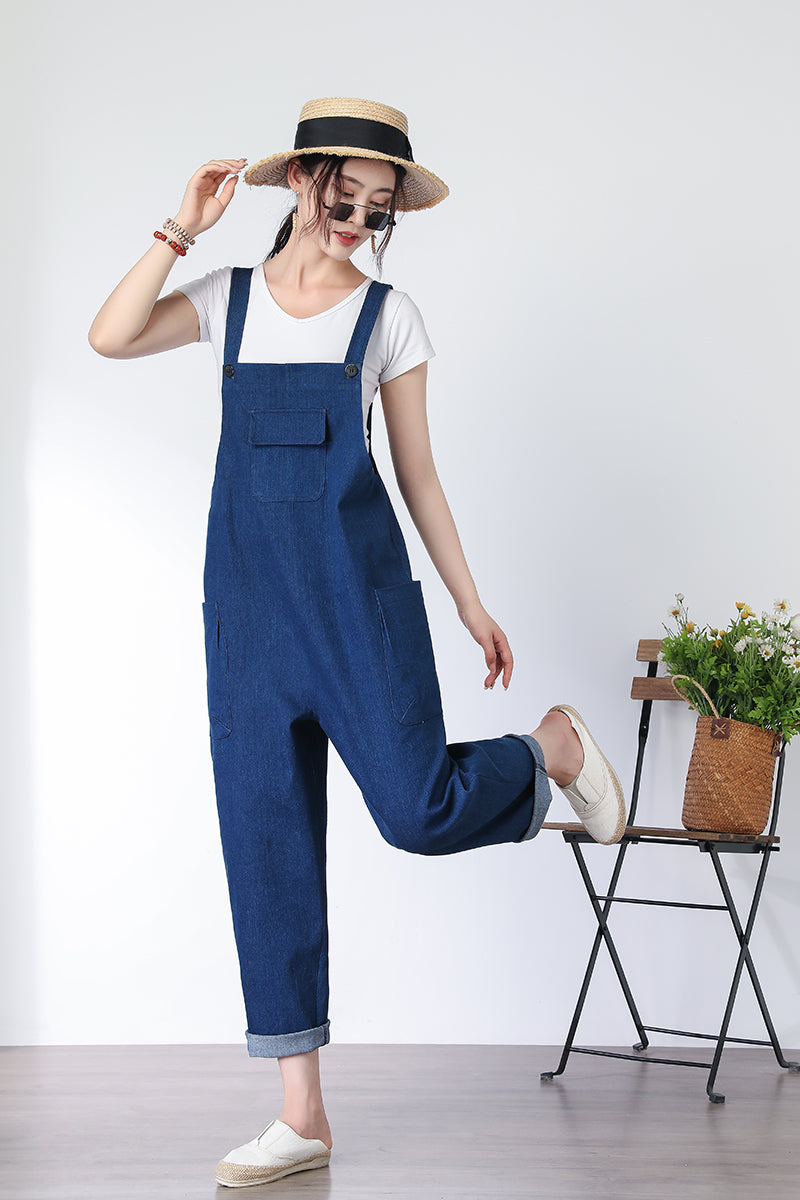 Women's Denim Jumpsuit C3328