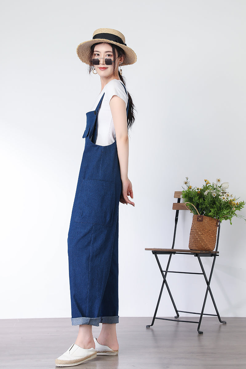 Women's Denim Jumpsuit C3328
