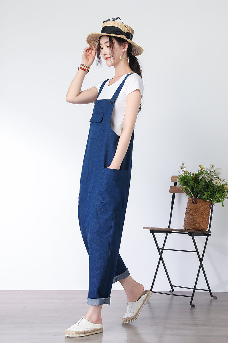 Women's Denim Jumpsuit C3328