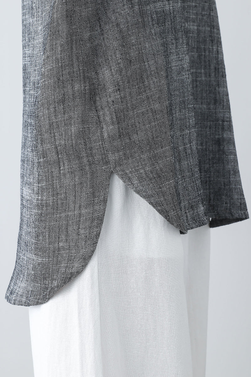 Spring Summer Linen Tops C4851