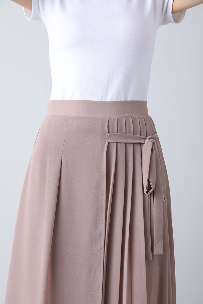 Women's midi high waist skirt pants C3456