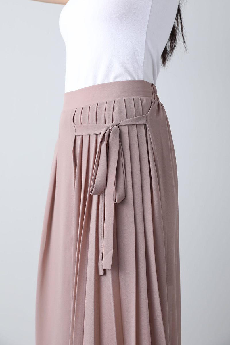 Women's midi high waist skirt pants C3456