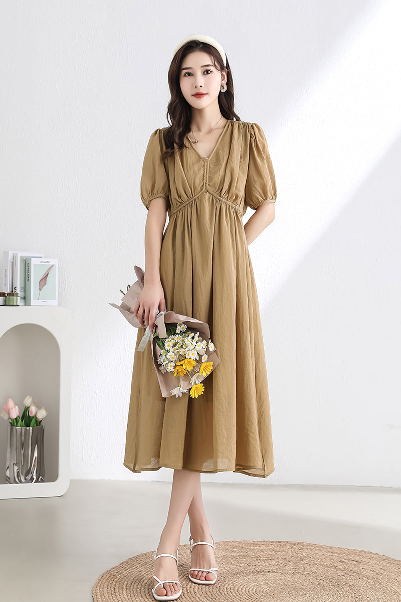 Summer A-Line Chiffon Dress C3308