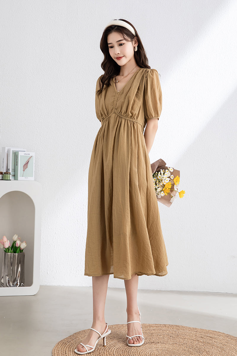 Summer A-Line Chiffon Dress C3308