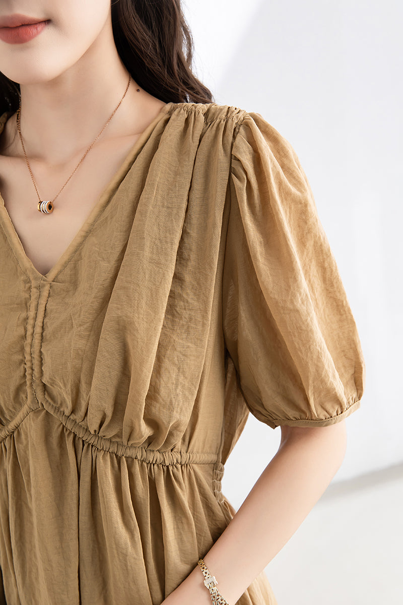 Summer A-Line Chiffon Dress C3308