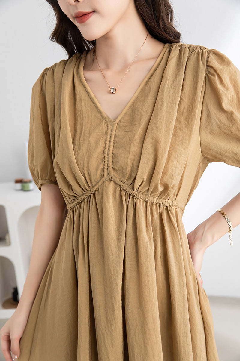 Summer A-Line Chiffon Dress C3308
