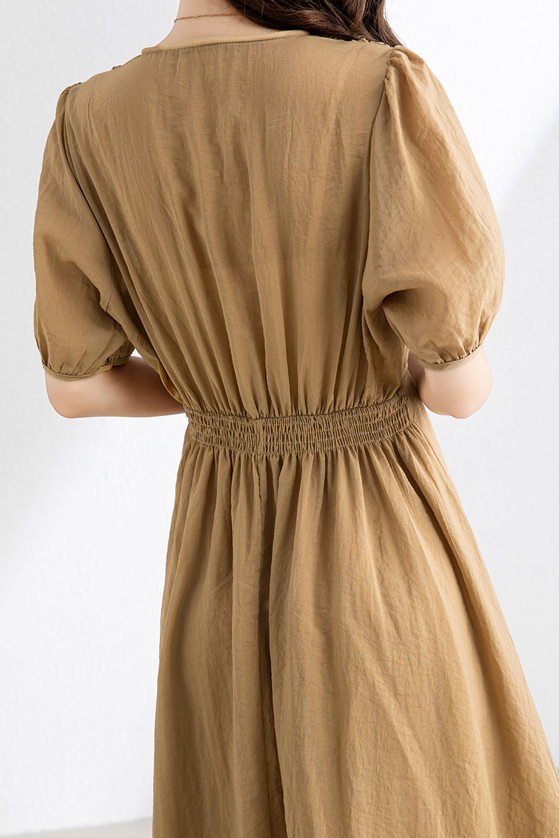 Summer A-Line Chiffon Dress C3308