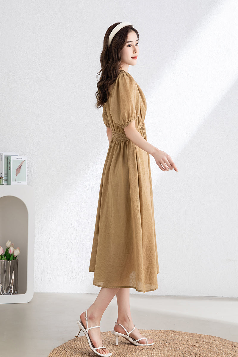 Summer A-Line Chiffon Dress C3308