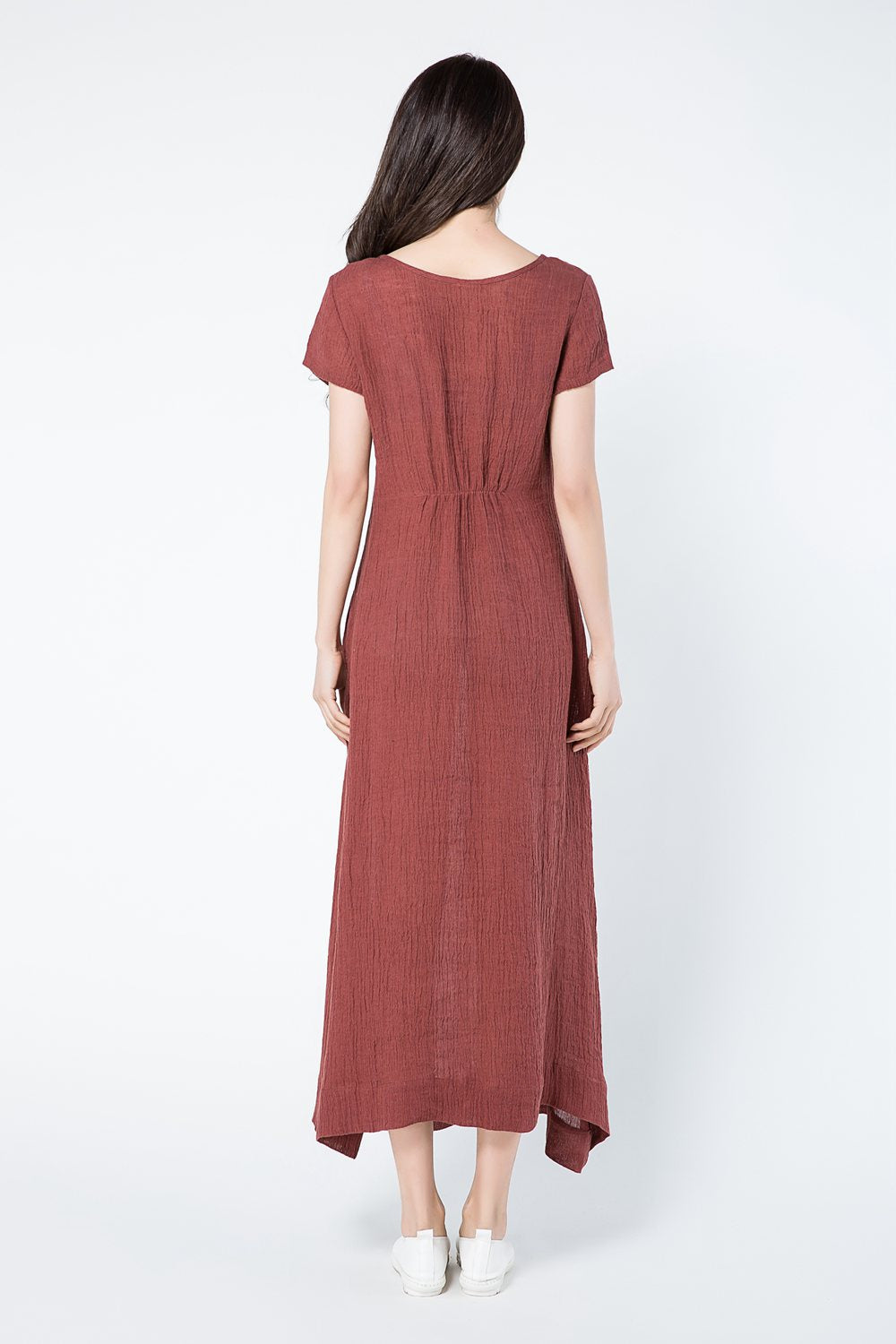 Maxi summer plus size dress women c1085