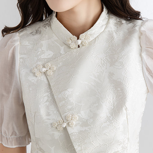 Women's Summer White Tops C3316