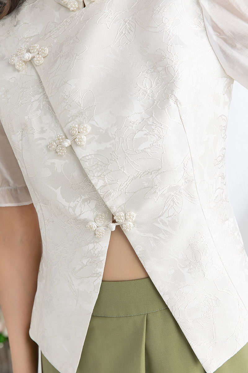 Women's Summer White Tops C3316