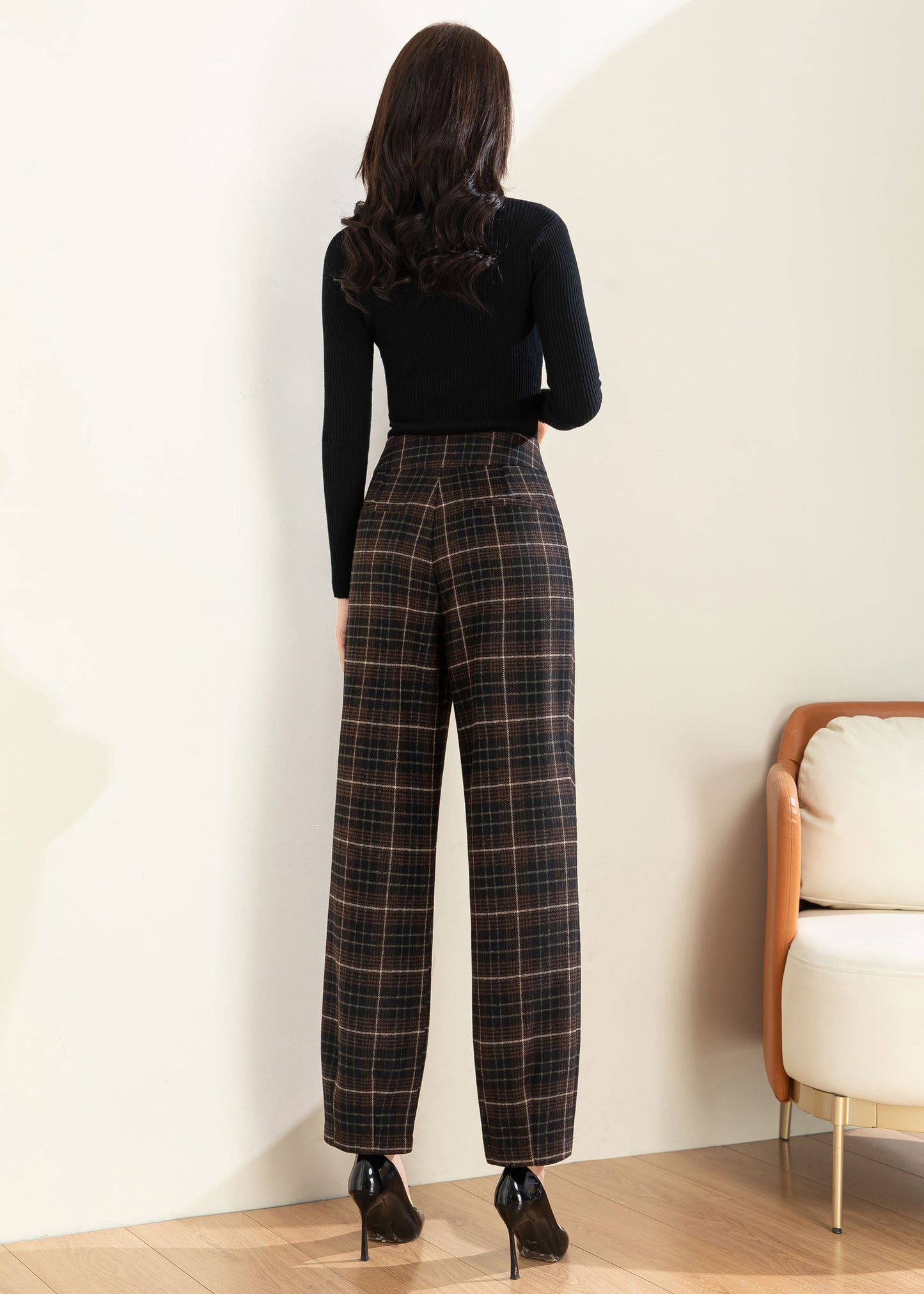 Harem Wool Tapered Pants C3598 -Size S US6 #CK2301329