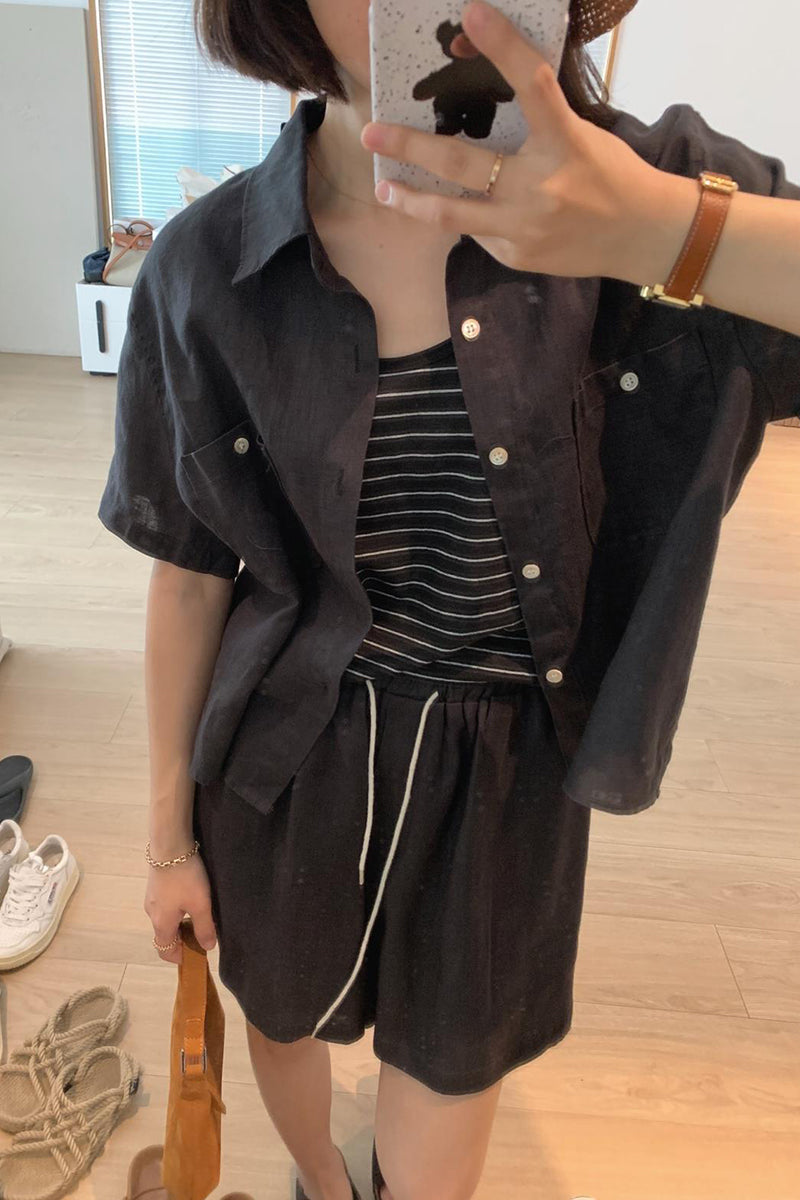 Women's Summer Vacation Style Two Piece Set C3358