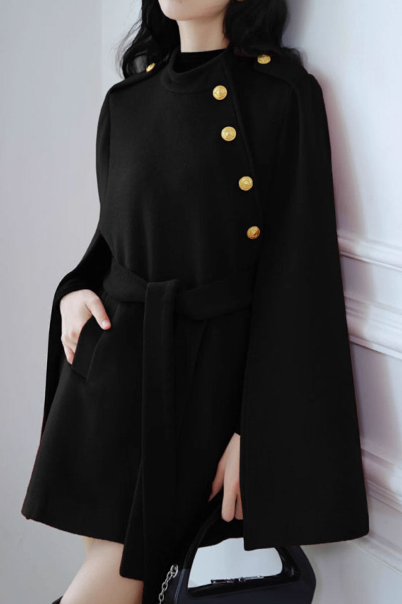 vintage winter wool cape for women C3654