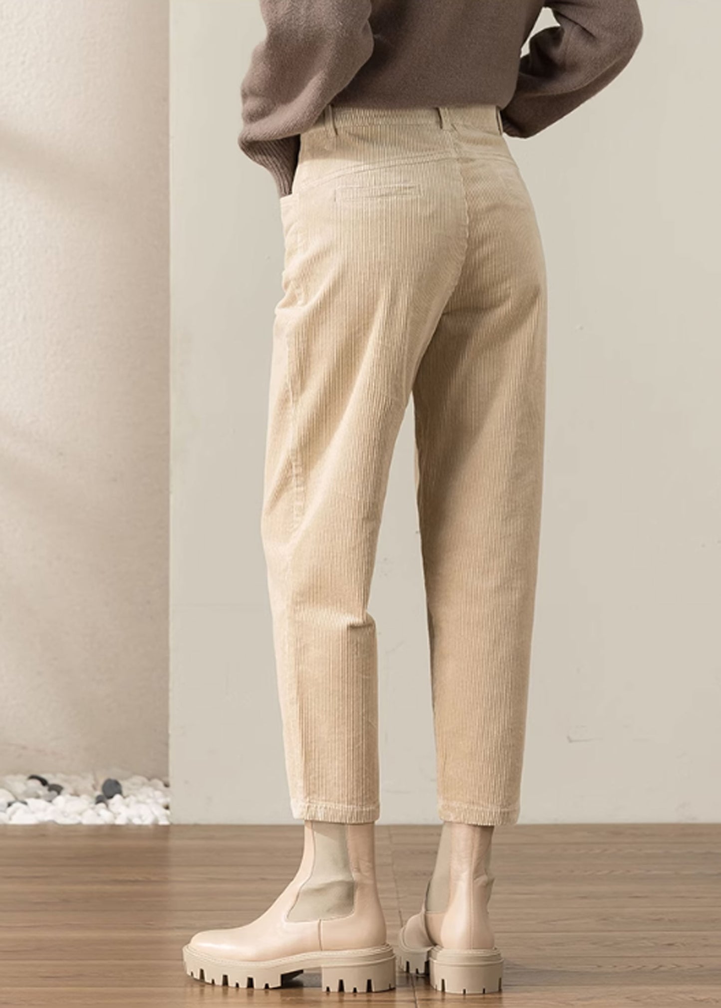 Women's Corduroy Pants, Autumn Pants, Womens Oversized Trousers C3510