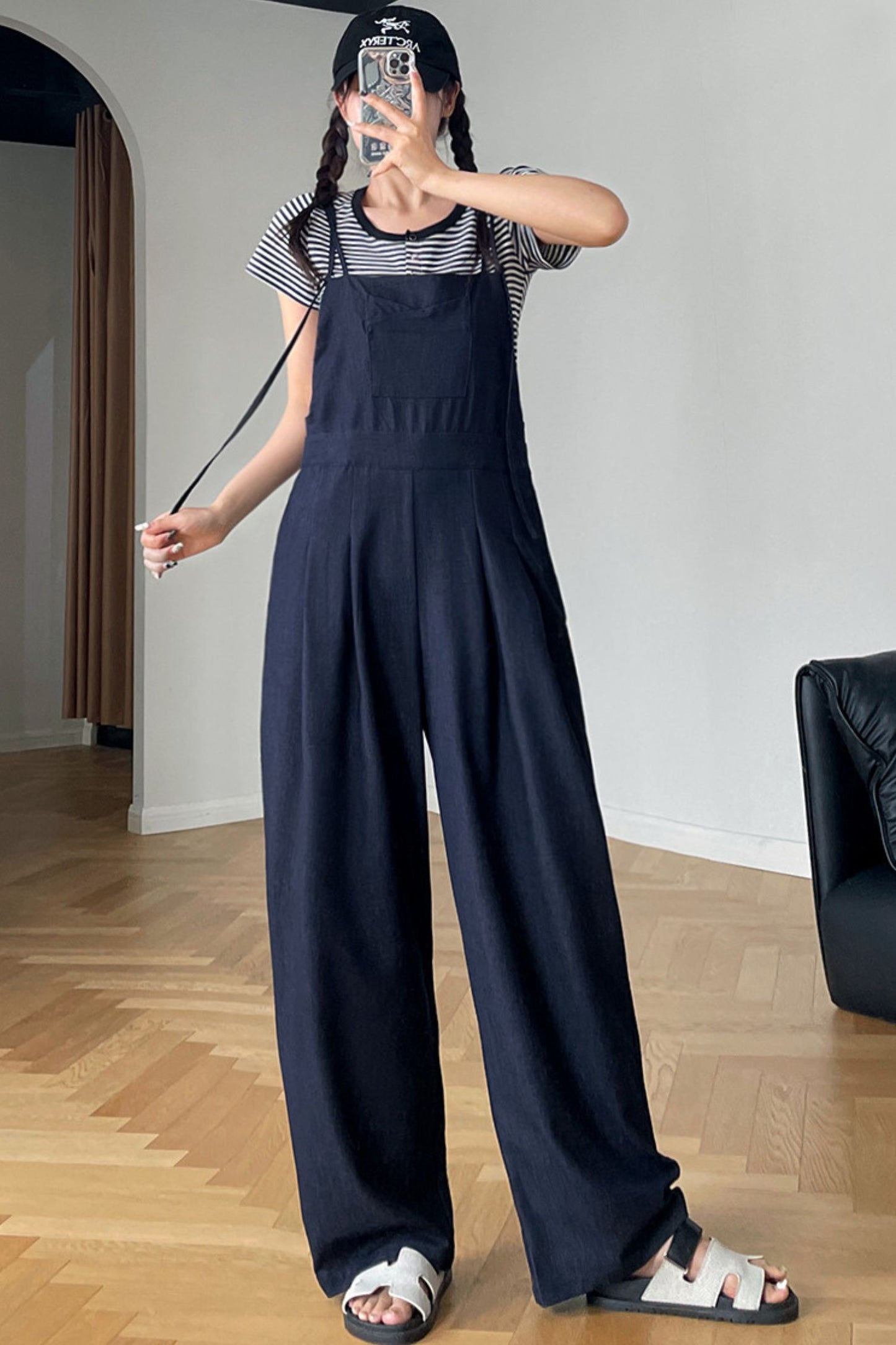 Women's summer strap pants set C3388