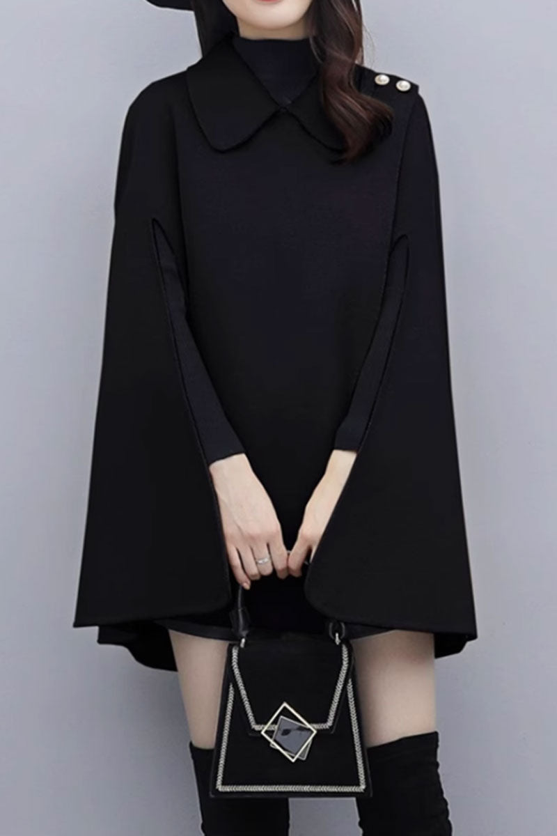 Short wool cape for women, winter outwear C3660