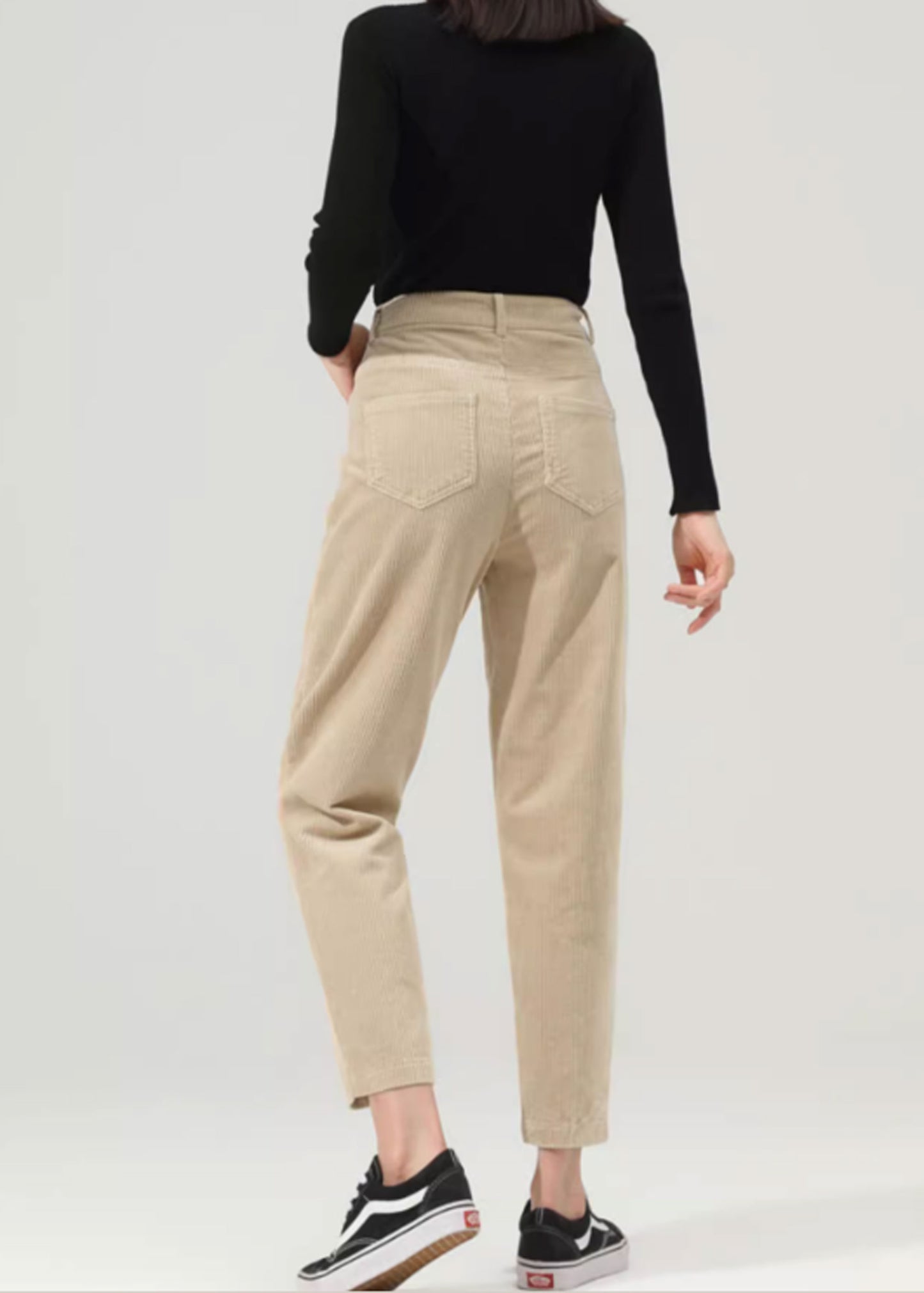 Tapered Corduroy Pants, Women's Corduroy Pants C3512