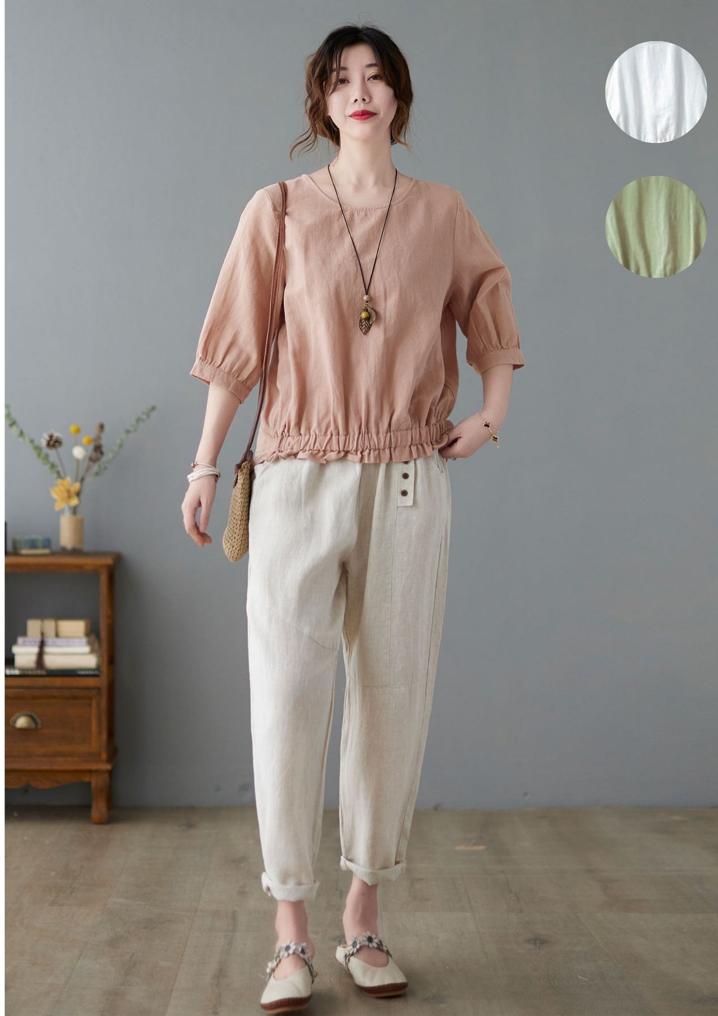 Summer Women's oversized blouse  C2239