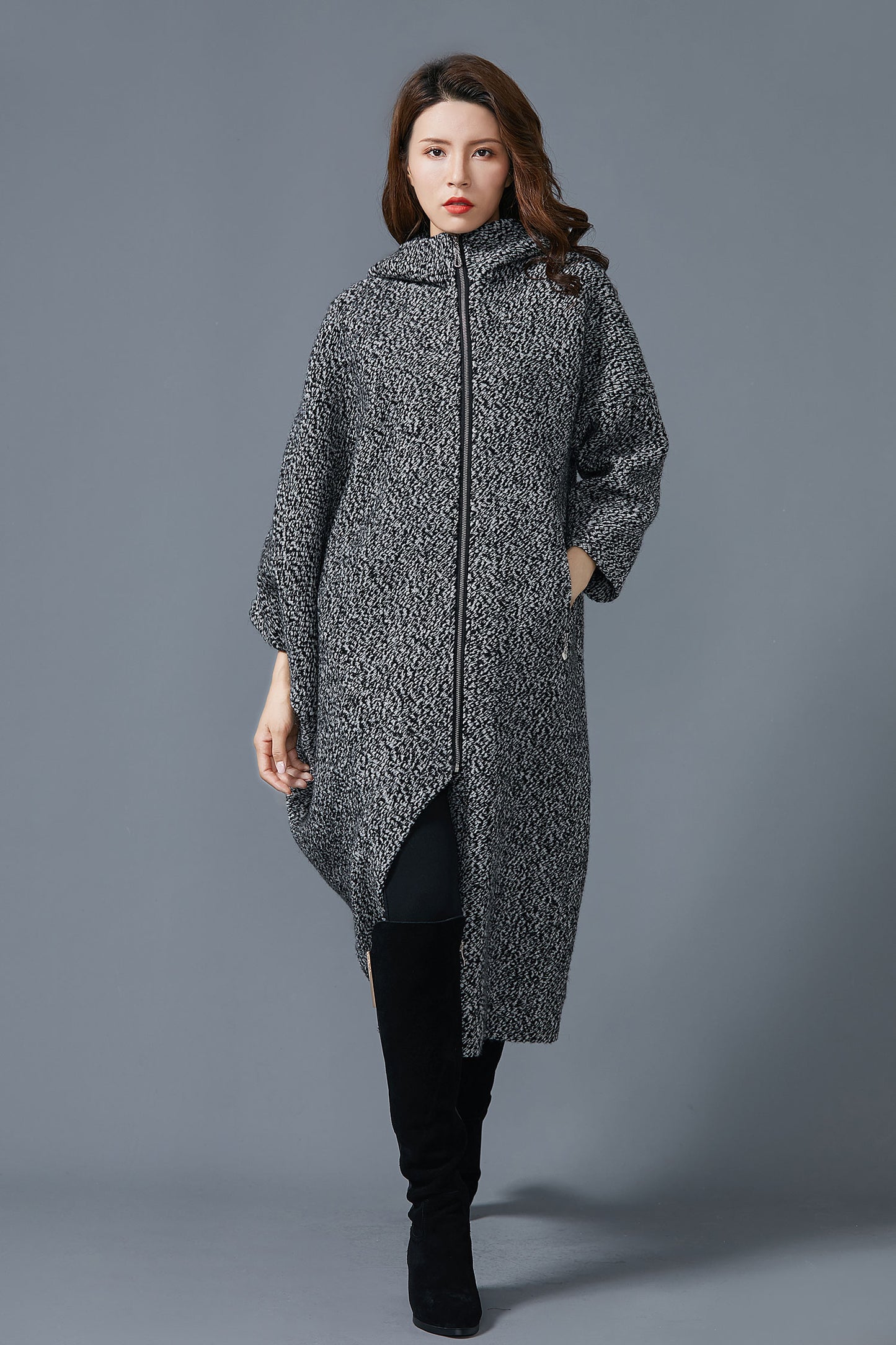 coat with pockets