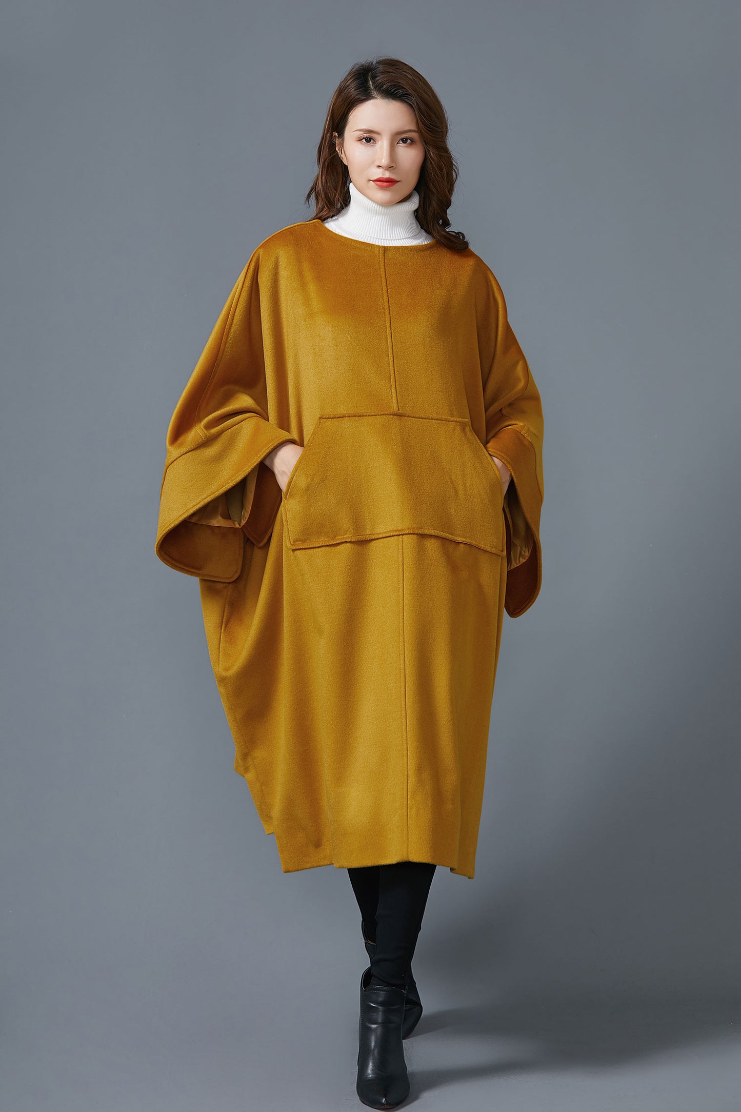 coat with pockets