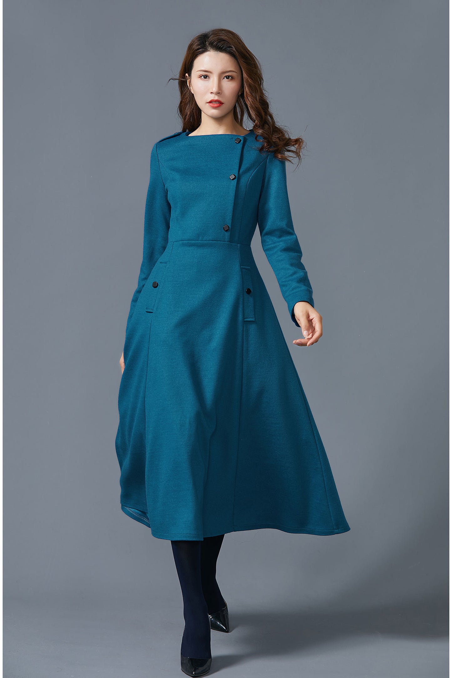 wool dress