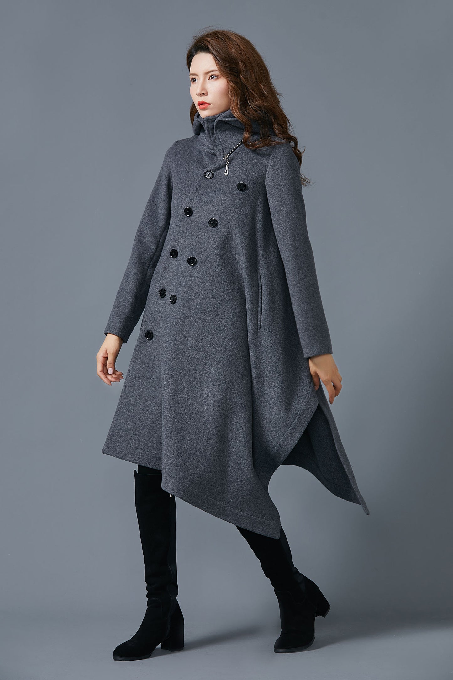 double breasted coat