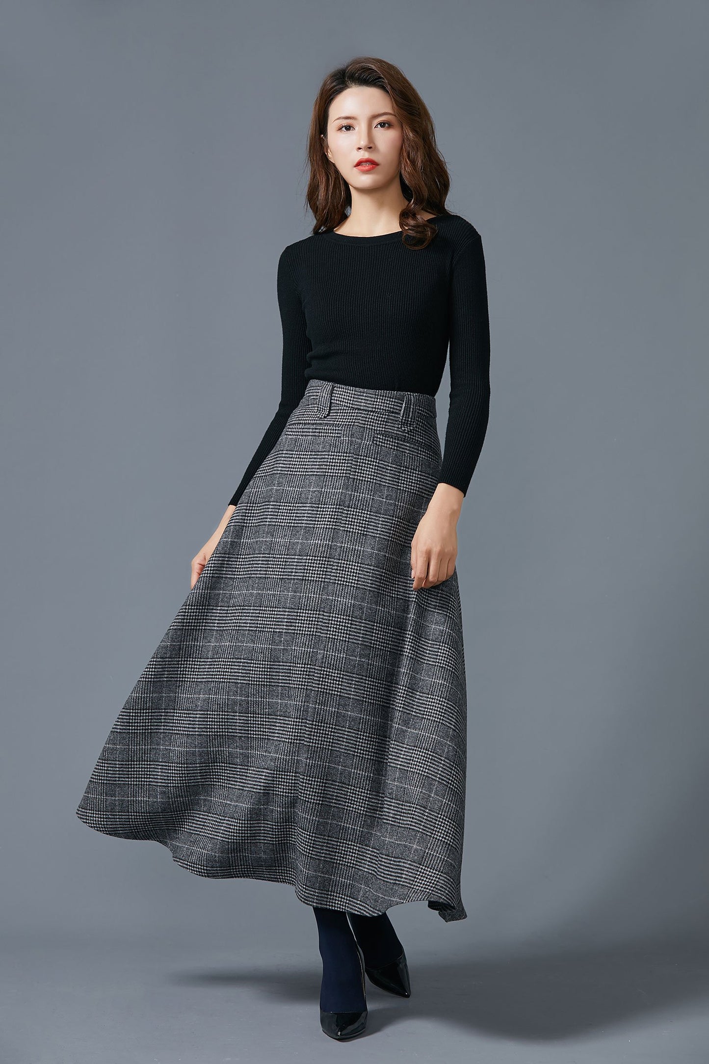 big hem skirt