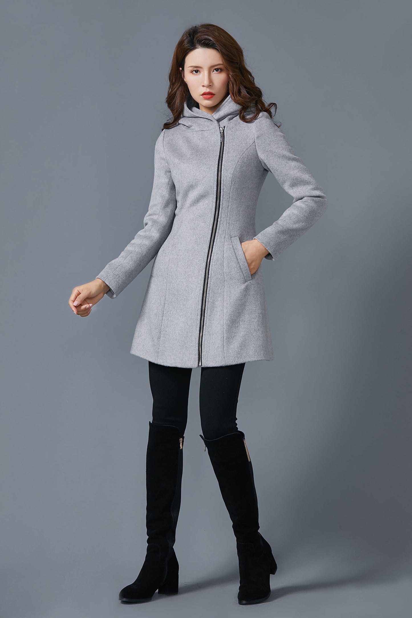 coat with pockets
