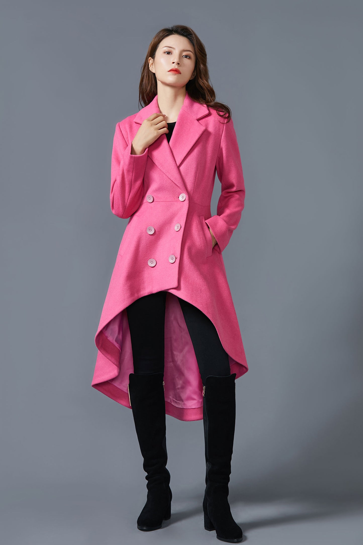 coat with pockets