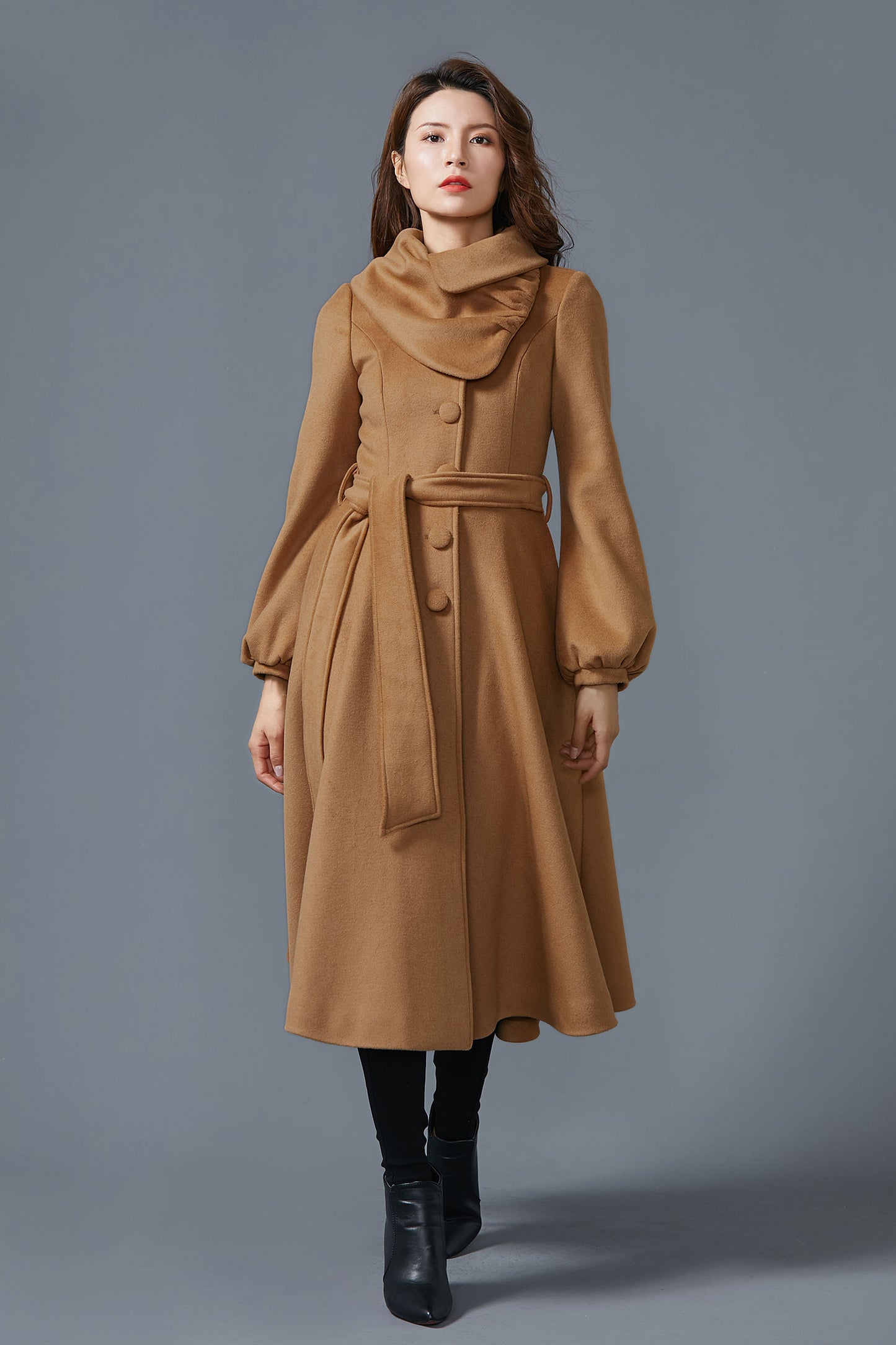 waist belt coat