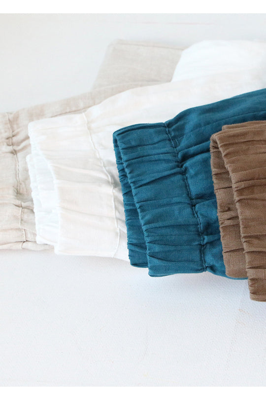 Women Cotton Linen Loose Wide Leg Pants C2888