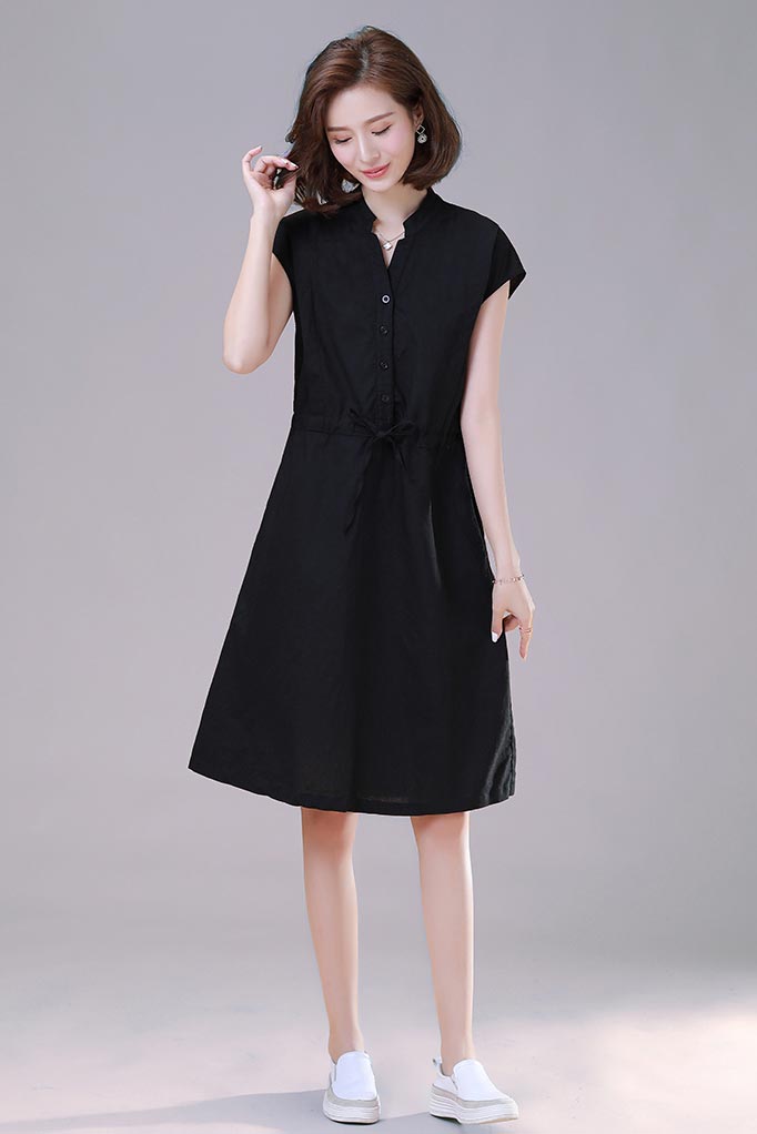 black dress