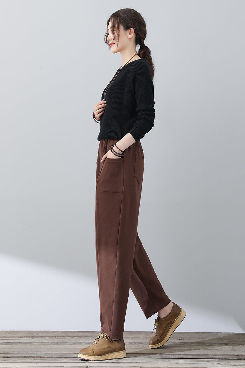 Spring Autumn Long Casual Pants C3019