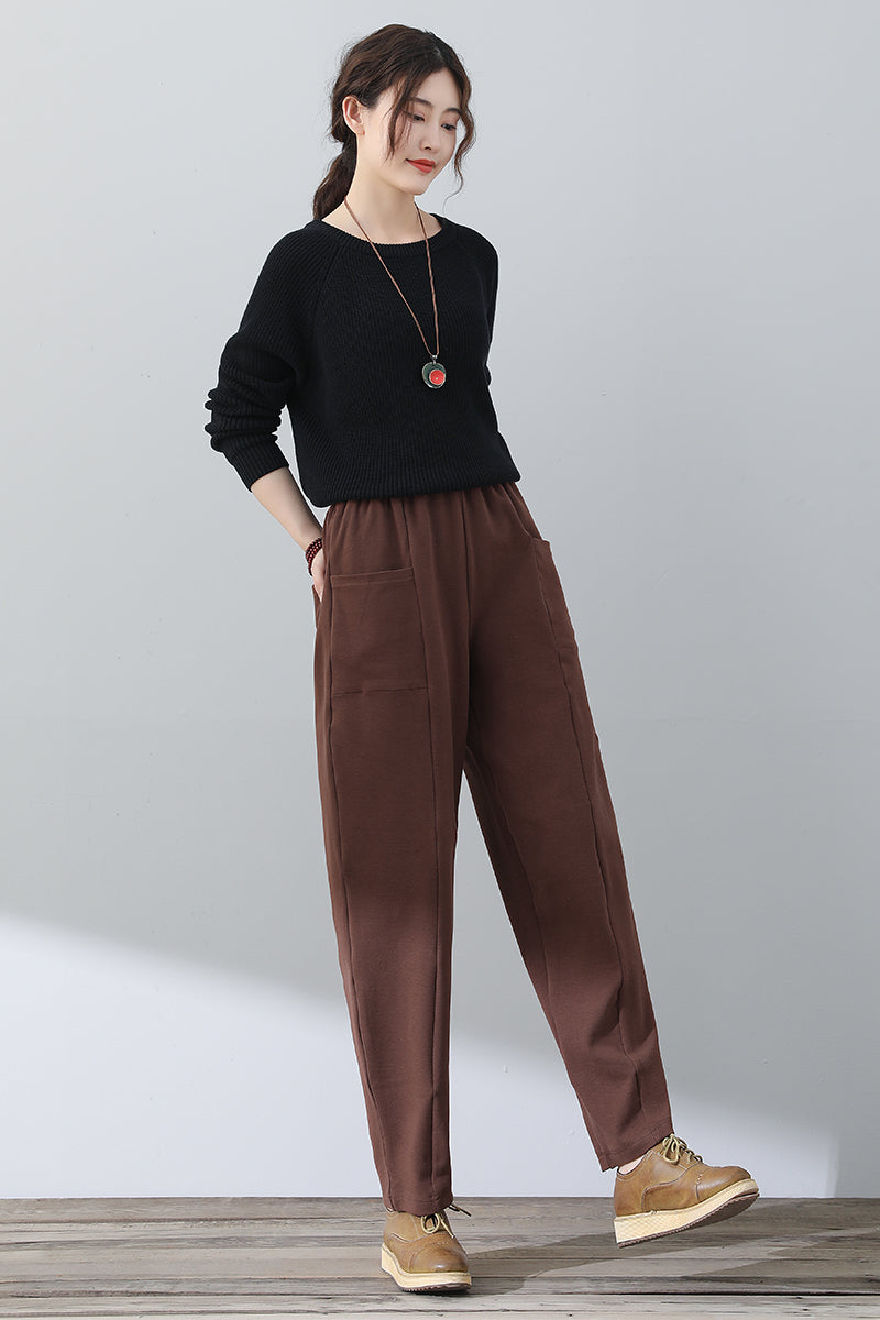 Spring Autumn Long Casual Pants C3019