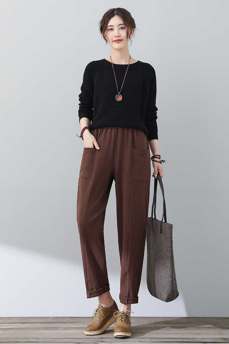 Spring Autumn Long Casual Pants C3019
