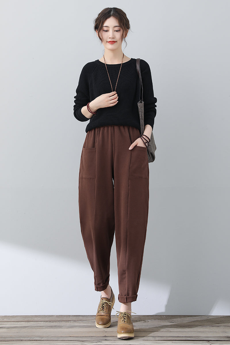 Spring Autumn Long Casual Pants C3019