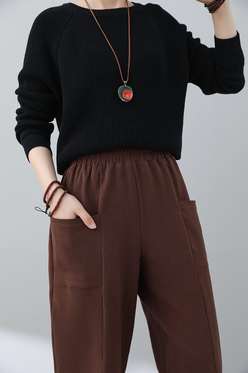 Spring Autumn Long Casual Pants C3019