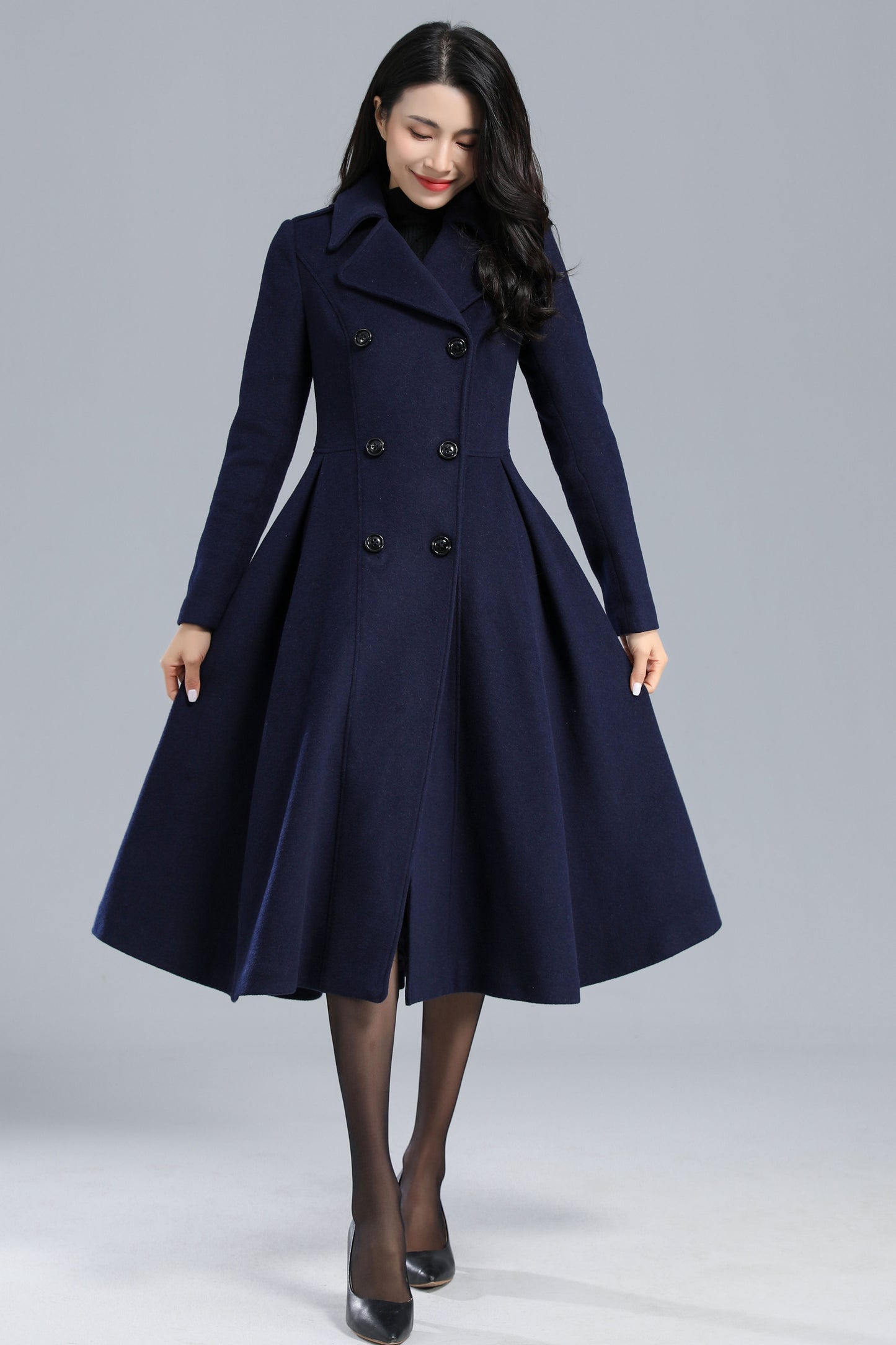 Winter Wool Princess Coat C2461