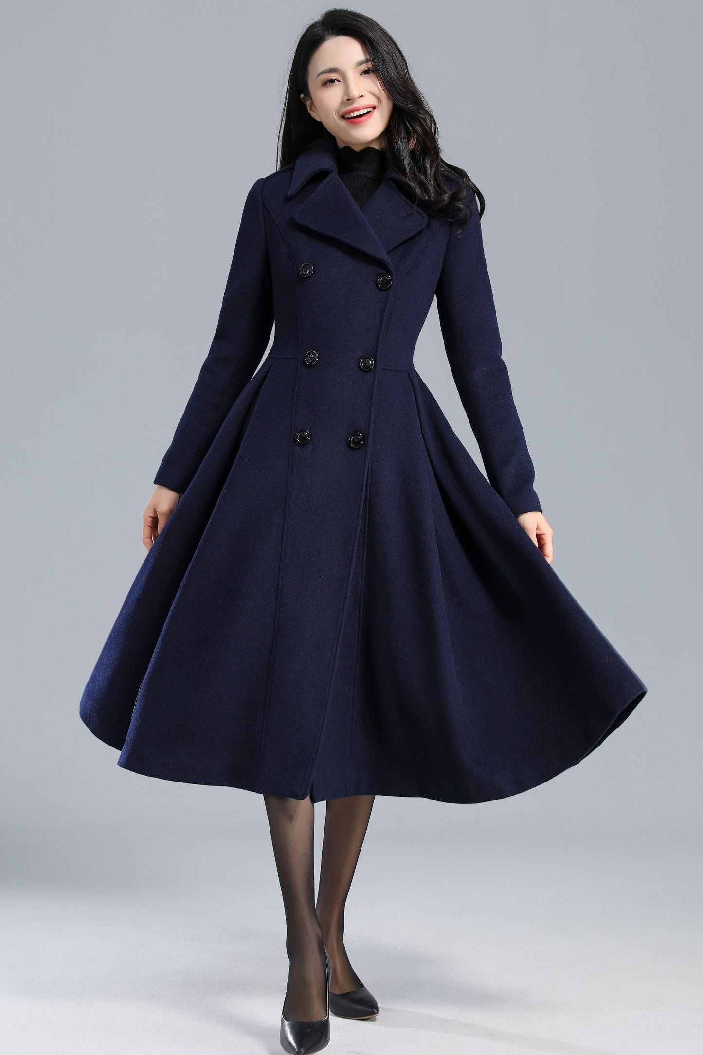 Winter Wool Princess Coat C2461