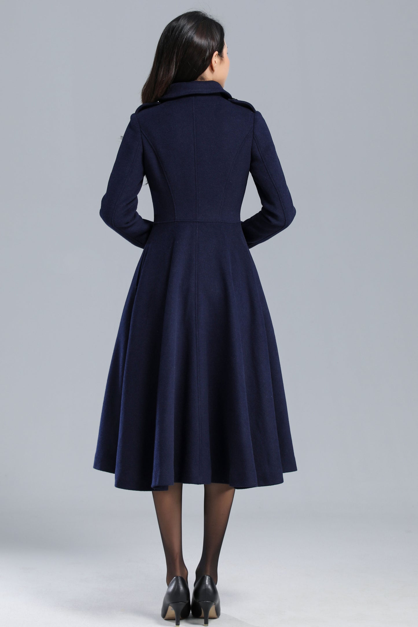 Winter Wool Princess Coat C2461