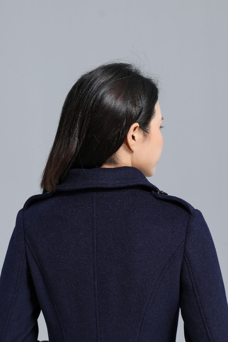 Women Winter Princess Wool Coat C2461#