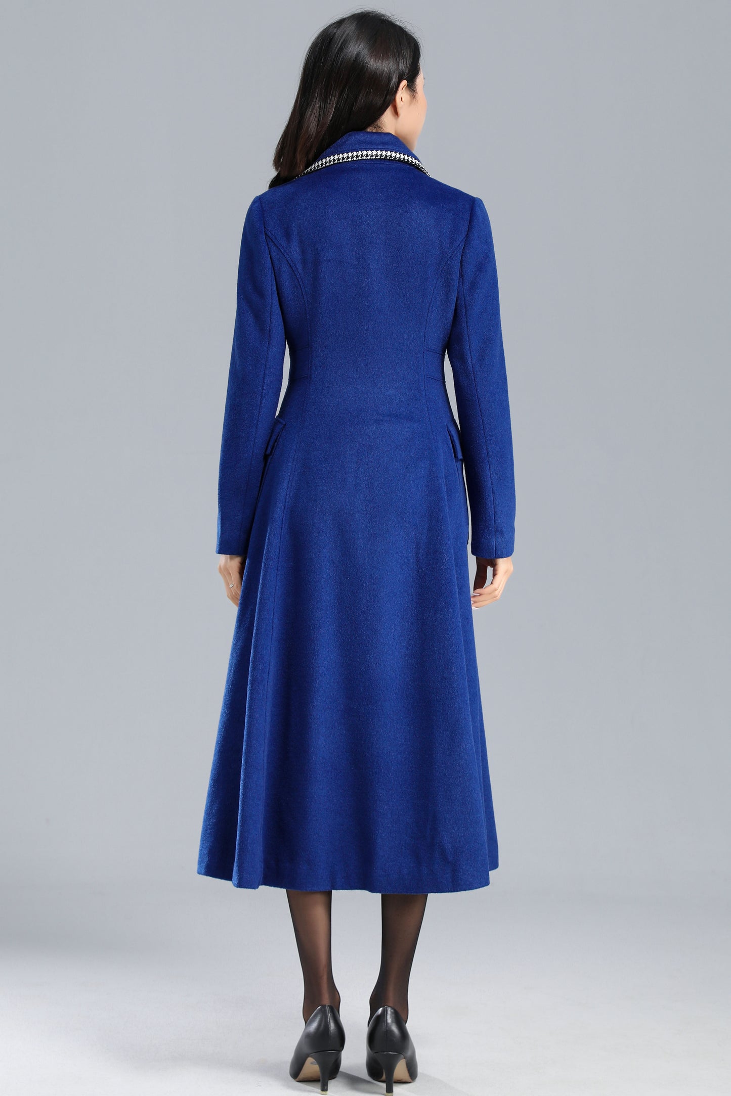 Double Breasted Wool Coat Women C2466
