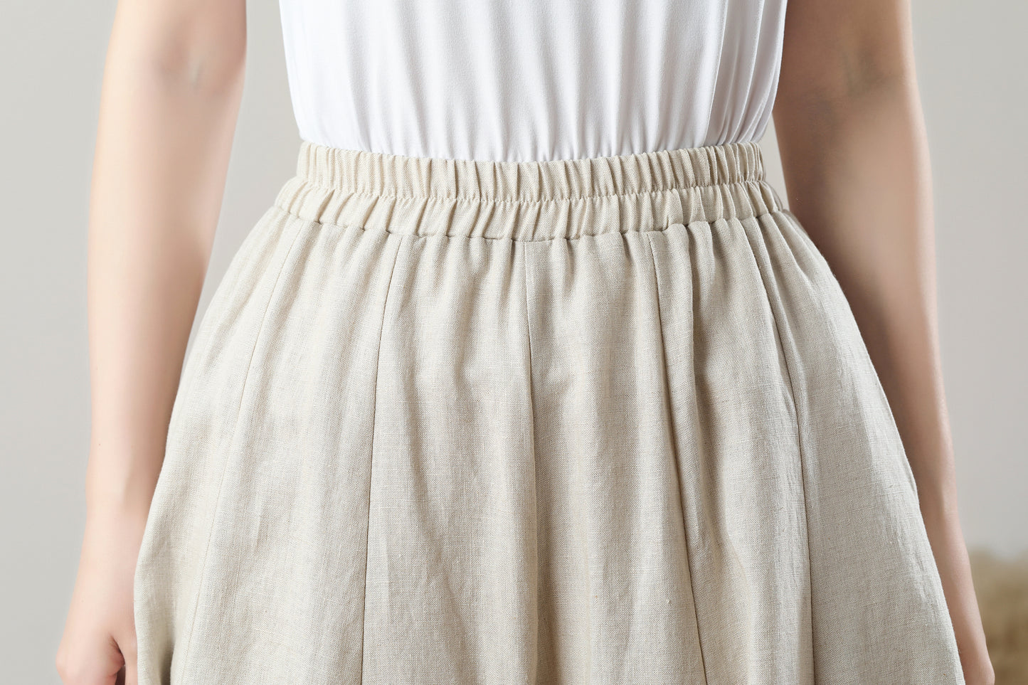 Women's Summer Ruffle Linen Pants C3210