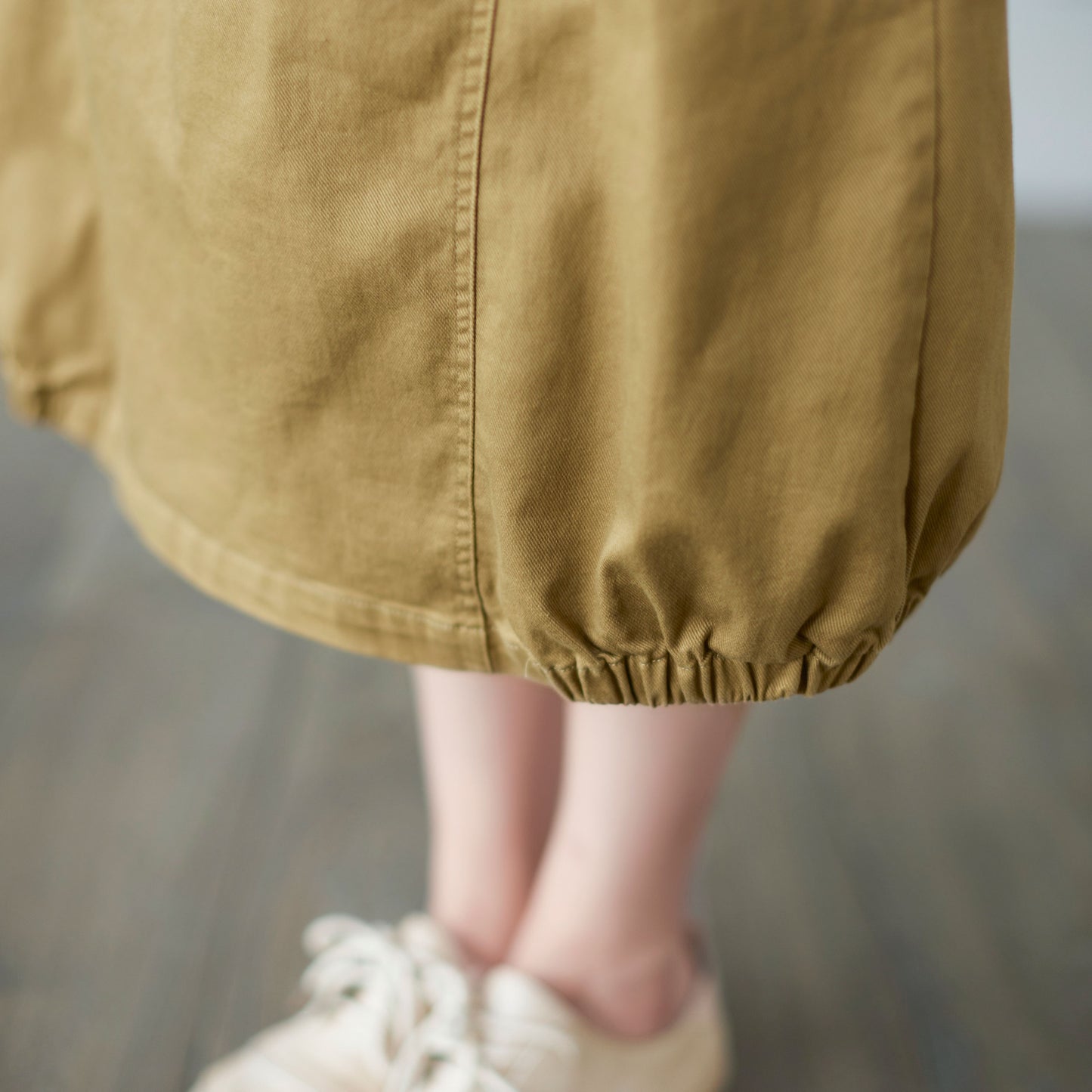 High Waisted A Line Midi Cotton Skirt C2284#YY04332