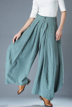Load image into Gallery viewer, Linen palazzo pants C835
