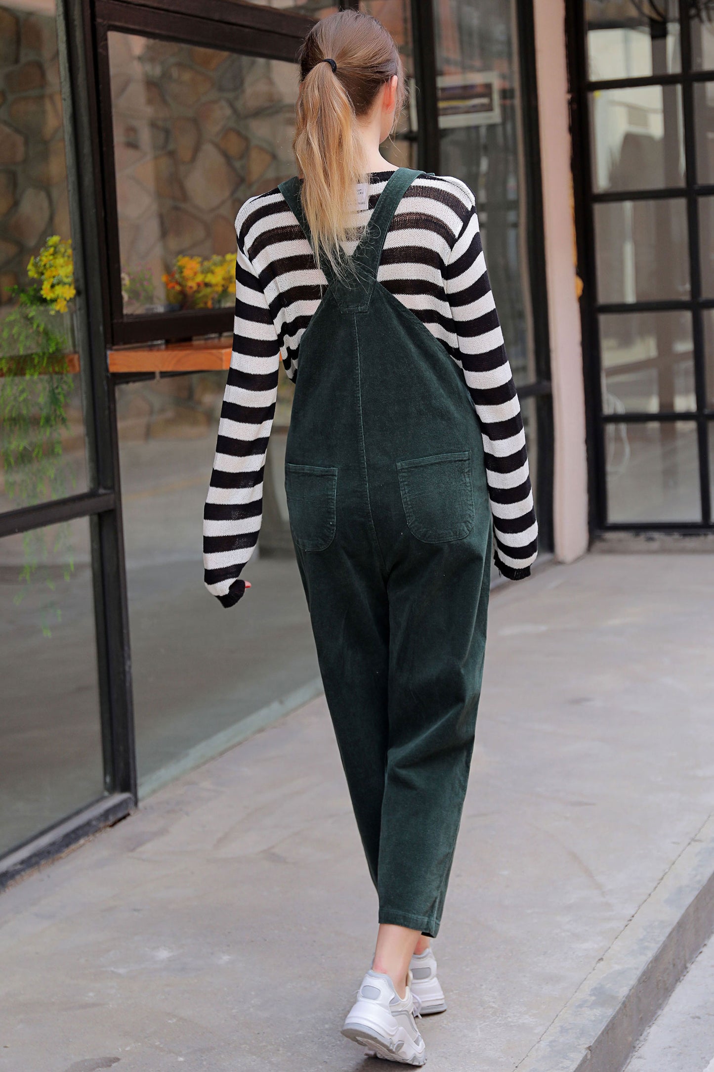 Women's Corduroy Jumpsuit,Corduroy Overalls C2759 CK2101596