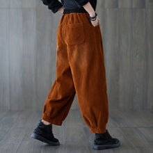 Load image into Gallery viewer, Warm Corduroy casual pants C1817
